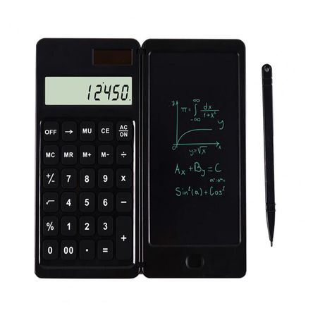 Calculadora Deluxe Tec JSK-C21 con Bloc de Notas