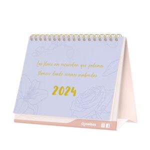 Calendario 2024 DGNOTTAS Escritorio Bloom