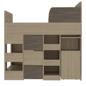 Camarote Nido Infantil DMuebles Londres + Escritorio Multifuncional