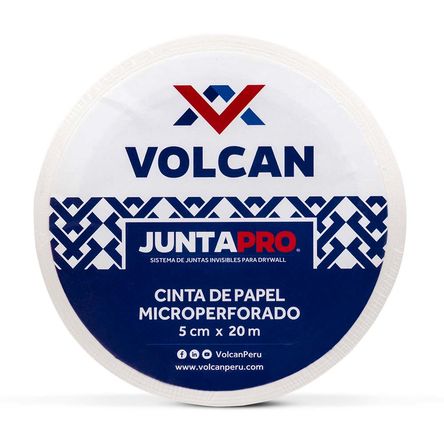 Cinta de papel 5cm Rollo 20m Juntapro