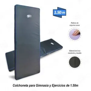 Colchoneta para Gimnasia y Ejercicios de 1.50m