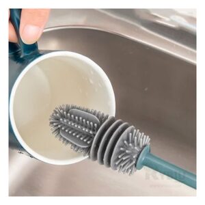 Color Celeste Cepillo Multifuncional de Silicona para Cocina