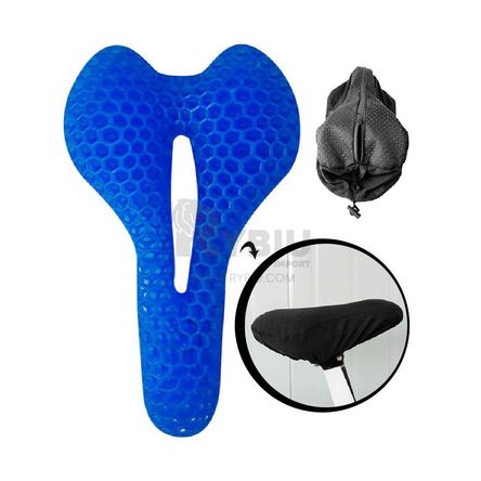 Combo Asientos Bicicleta: Cojín Gel + Funda