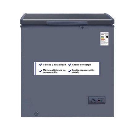 Congeladora LAN 155L RSC-150L Dual Gris