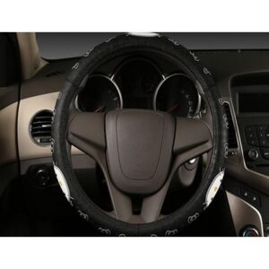 Cubre Volante Hello Kitty Negro