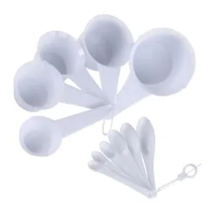 Cucharas y Tazas medidoras plasticas Reposteria
