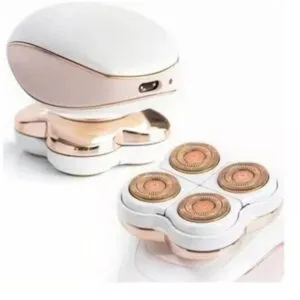 Depilador Corporal Recargable de Vello Facial Piernas Brazos Portátil