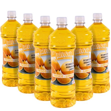 Desinfectante Cristal Julcam Limón por 900 ml