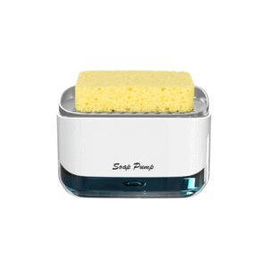 Dispensador de Jabón Lavavajilla con Soporte de Esponja