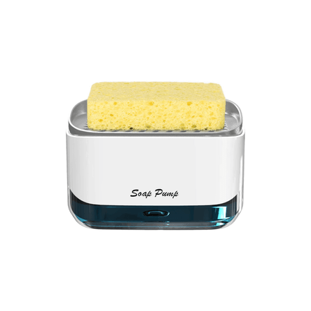 Dispensador de Jabón Lavavajilla con Soporte de Esponja