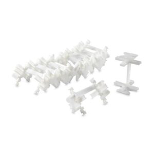 Distanciador de bloque 1 0mm x 10 unid.