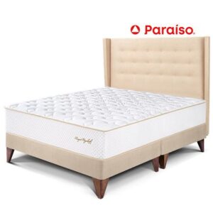 Dormitorio Europeo Royal Elizabeth Queen Cabecera Gold Champagne