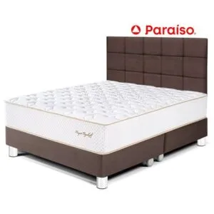 Dormitorio Royal Elizabeth Queen con Cabecera Blocks Chocolate