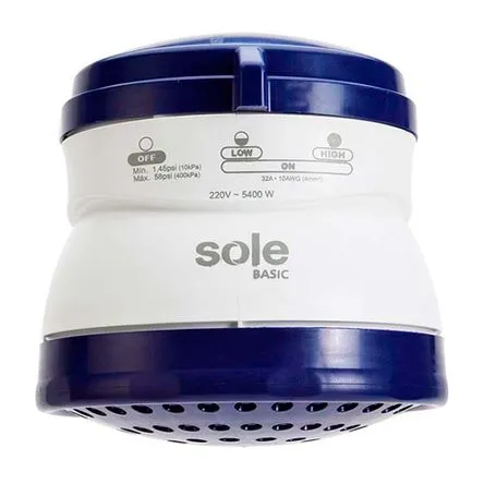 Ducha Eléctrica Sole Evolución BL/AZ