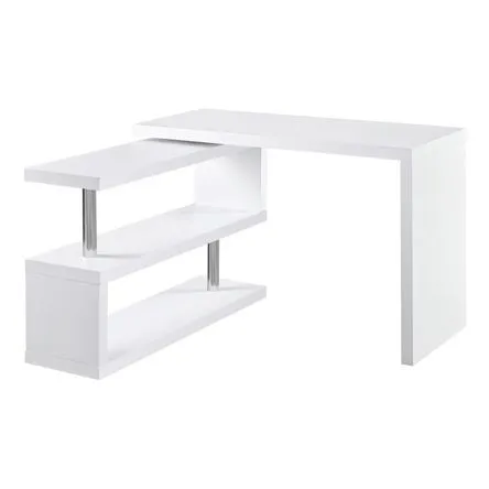 Escritorio Aosom Blanco 114 cm