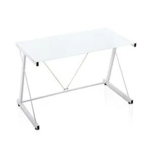 Escritorio de vidrio Berlín 2 Blanco