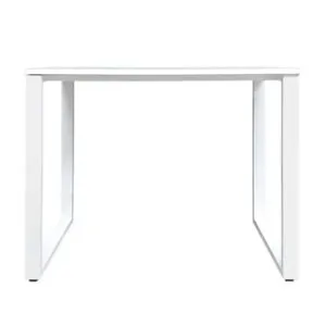 Escritorio Oh Blanco 90x50 Base Blanco Ziyaz