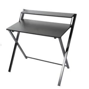 Escritorio Plegable para Laptop Multiusos Negro