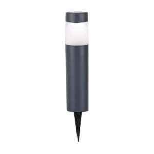 Estaca Mini Faro Plástico 39cm Negro Inspire