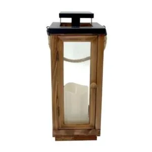 Farol Madera 25 cm