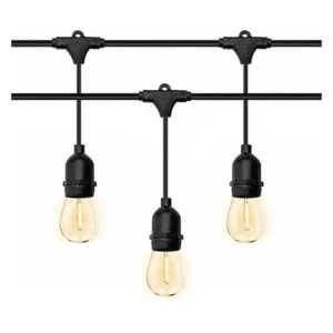 Guirnalda 20 Bombillas 20 metros LED Vintage Jardin Fiestas