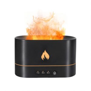 Humificador Fuego Portátil Ultrasonico Vaporizador Aroma Humificador Fuego