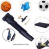 Inflador Bicicleta Pelota Portátil Negro