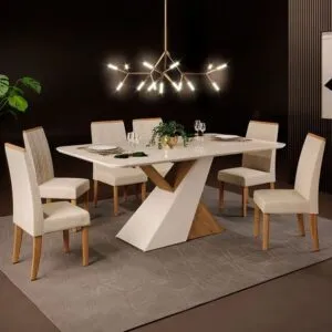 Juego de Comedor Carlota 6 Sillas