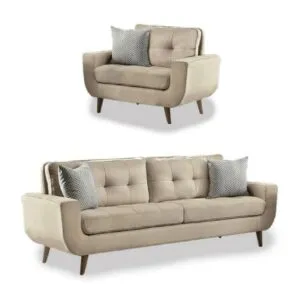 Juego de Sala 3 1 Kayruth Beige