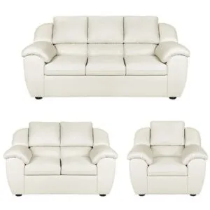 Juego de Sala 3 2 1 Armata Living Furniture Blanco