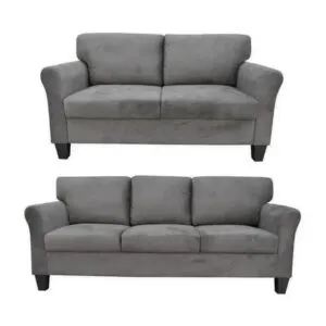 Juego de Sala Andrea 3-2 Cuerpos Gris