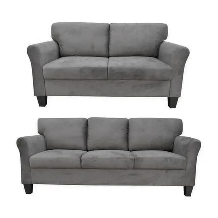 Juego de Sala Andrea 3-2 Cuerpos Gris