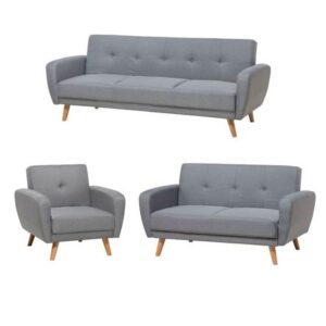 Juego de Sala formas home Jartum Gris