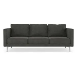 Juego de sala Kenia AZYA Muebles Negro