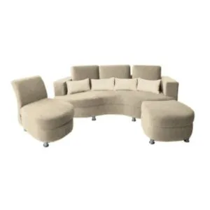 Juego de Sala Paris Beige