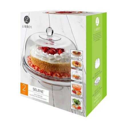 Juego de Servir 6 en 1 Libbey Selene 2 Piezas