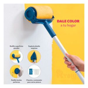 Kit Rodillos Rodillo para Pintar Casa