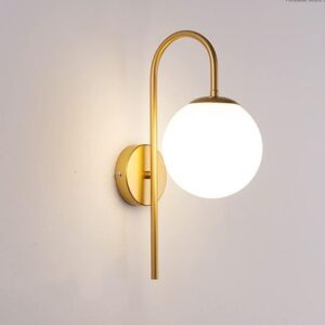 Lámpara bola de cristal