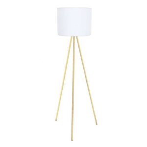 Lámpara De Pie Milan Tripode Bronce