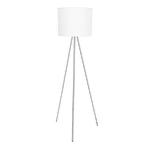 Lámpara De Pie Milan Tripode Cromado