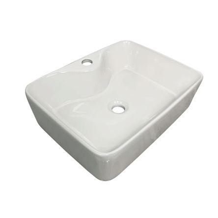 Lavamanos Minimalista Adeline Blanco Stone