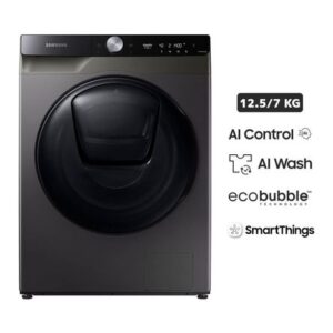 Lavaseca SAMSUNG Carga Frontal 12.5 Kg/7 Kg WD12TB54DBX Inox