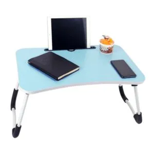 Mesa para Laptop Plegable Portátil Soporte Multifunción Cama Celeste
