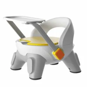 Mesa Portátil Para Bebé Color Blanco