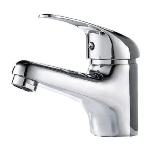 Mezcladora para Lavatorio Monocomando Orange Navel 40mm Baja Plata Cromado