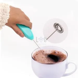 Mini Batidora Eléctrica de Mano Espumadora para Huevos y Café
