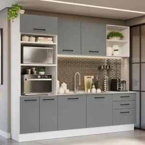 Mueble de Cocina Integral 250cm Agata Madesa 01