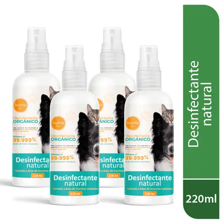Pack de 4und KUMA NAT Pets 220ml