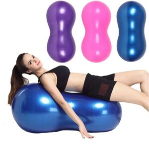 Pelota Fitnes para Yoga Pilates y Rehabilitación con Inflador