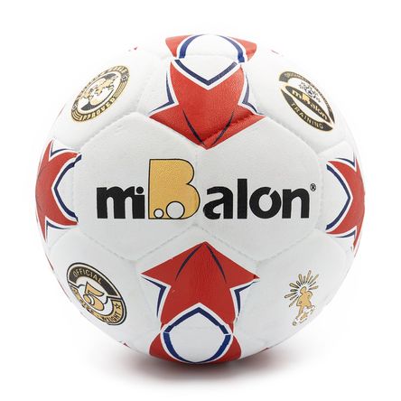 Pelota Mibalón Fútbol Celular Rojo